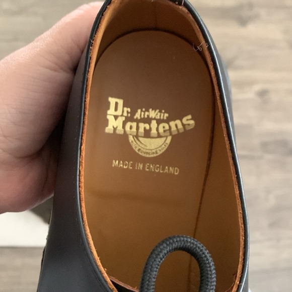 DR. MARTENS 1461 BEX MADE IN ENGLAND TOE CAP BOOTS SIZE 8 - Picture 5 of 6